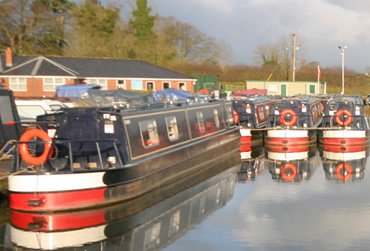 Blackwater Meadow Marina. A UK Canal Boating Location Blackwater Meadow Marina. A UK Canal Boating Location